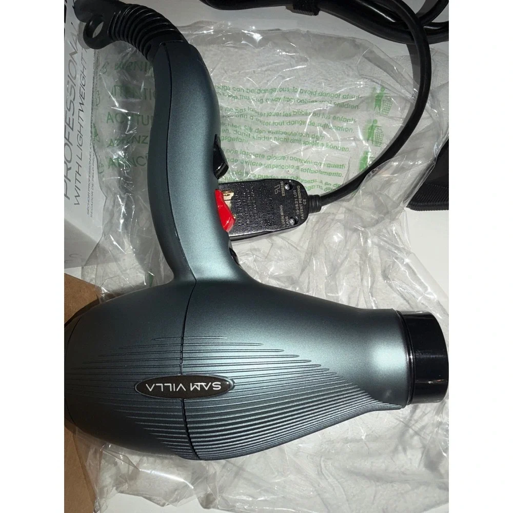 Sam Villa Professional Ionic Hair Dryer‎ Limited Edition Sea Smoke Lightweight